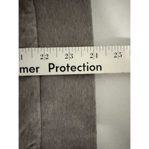 Patagonia Pullover Women L Gray Organic Cotton Blend Quilted Snap-T *FLAW READ - Picture 7 of 7